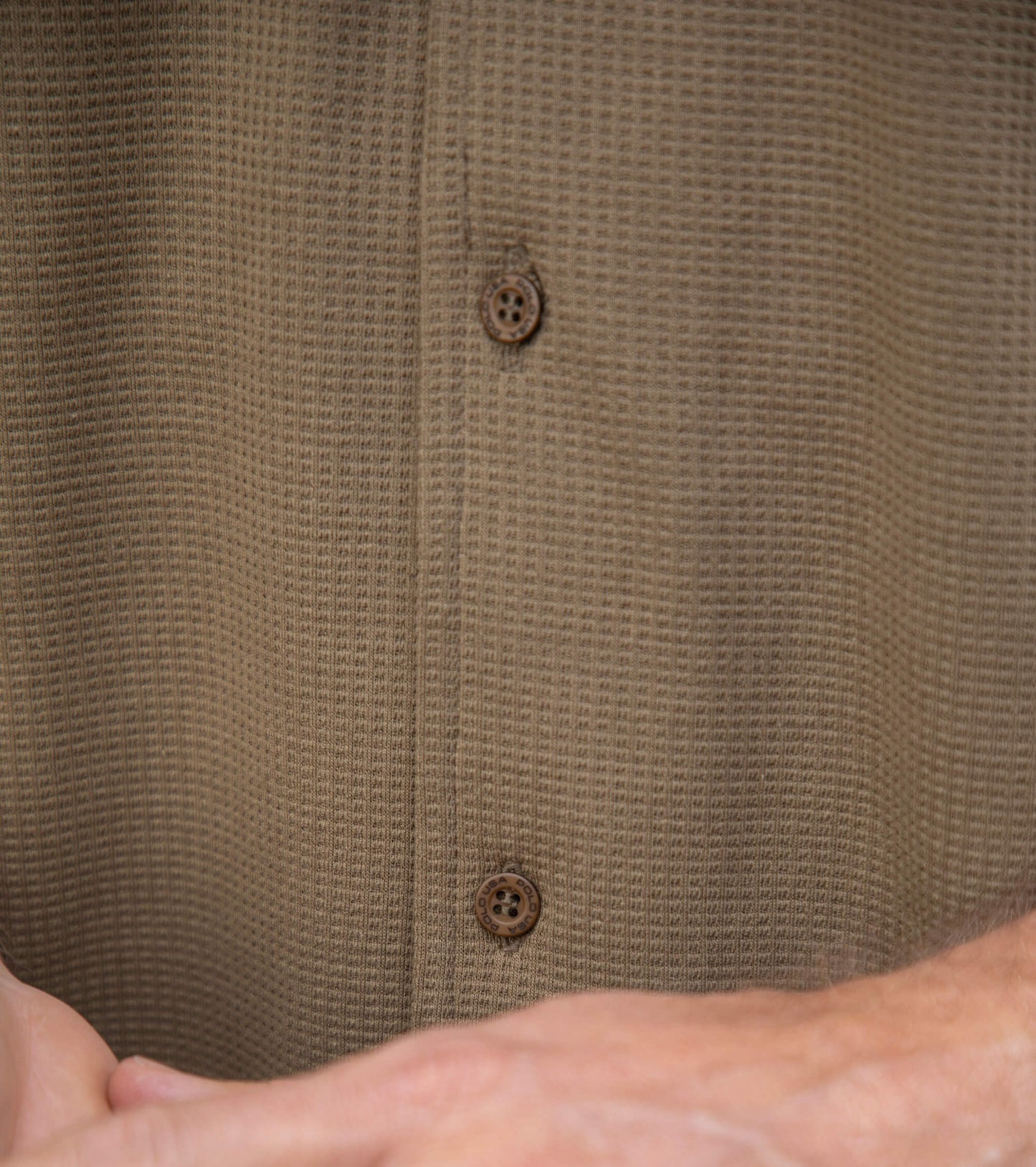 Camisa Masculina Manga Curta com Botões