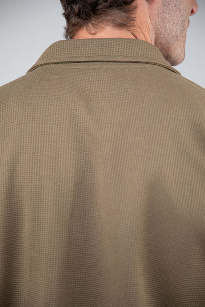 Camisa Masculina Manga Curta com Botões