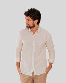 Camisa Masculina Manga Longa com Botões