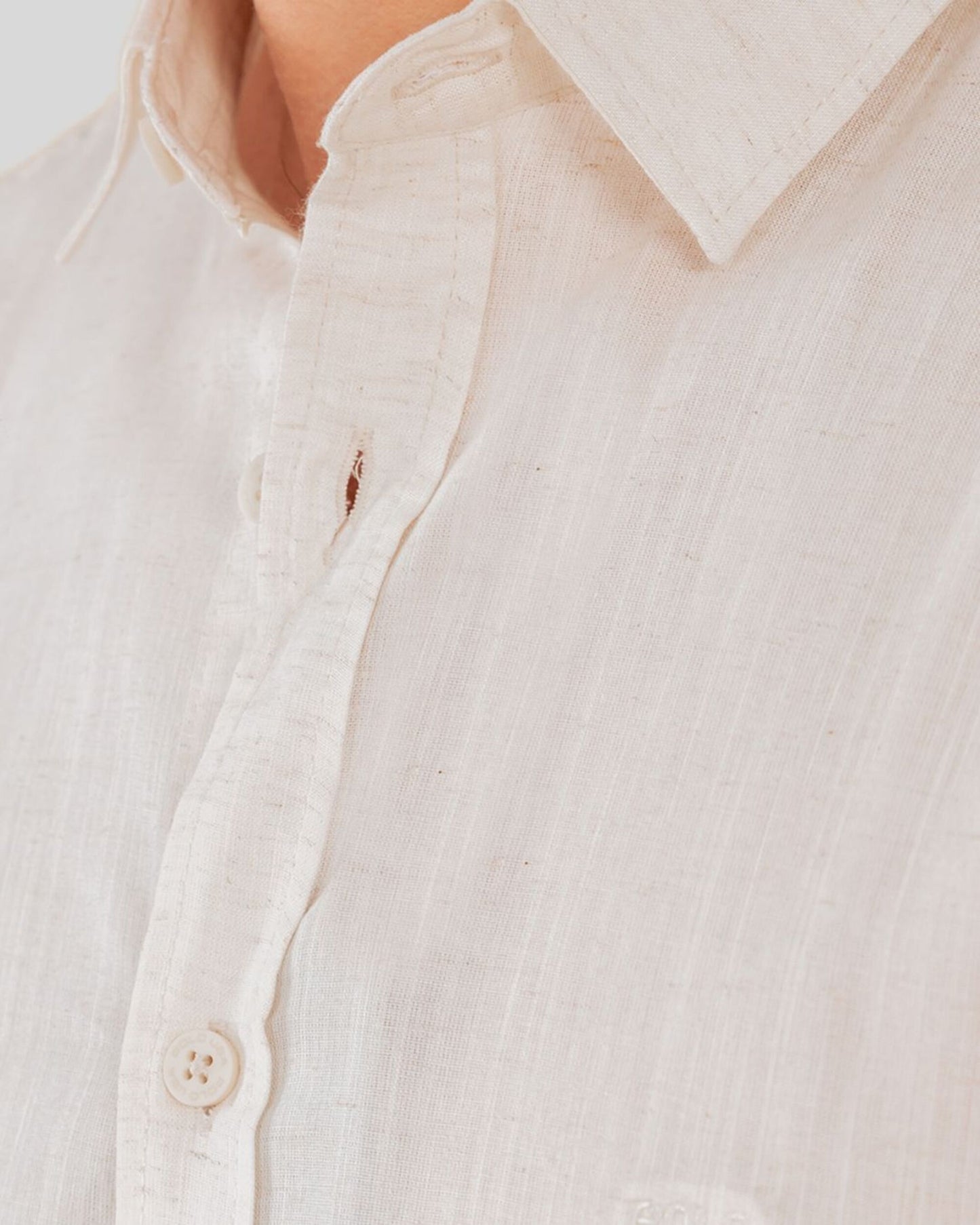Camisa Masculina Manga Longa com Botões