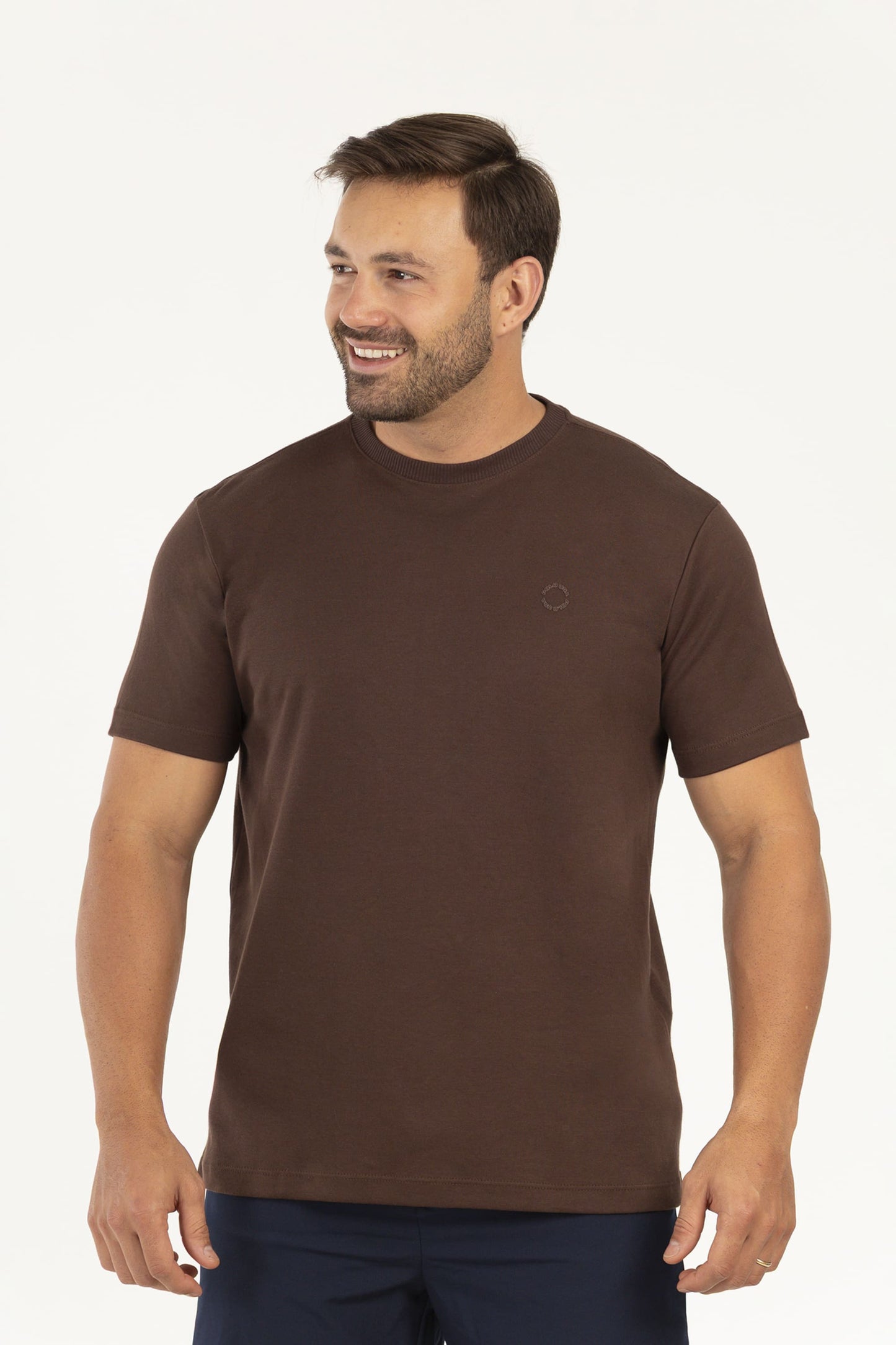 Camiseta Masculina em Suedine