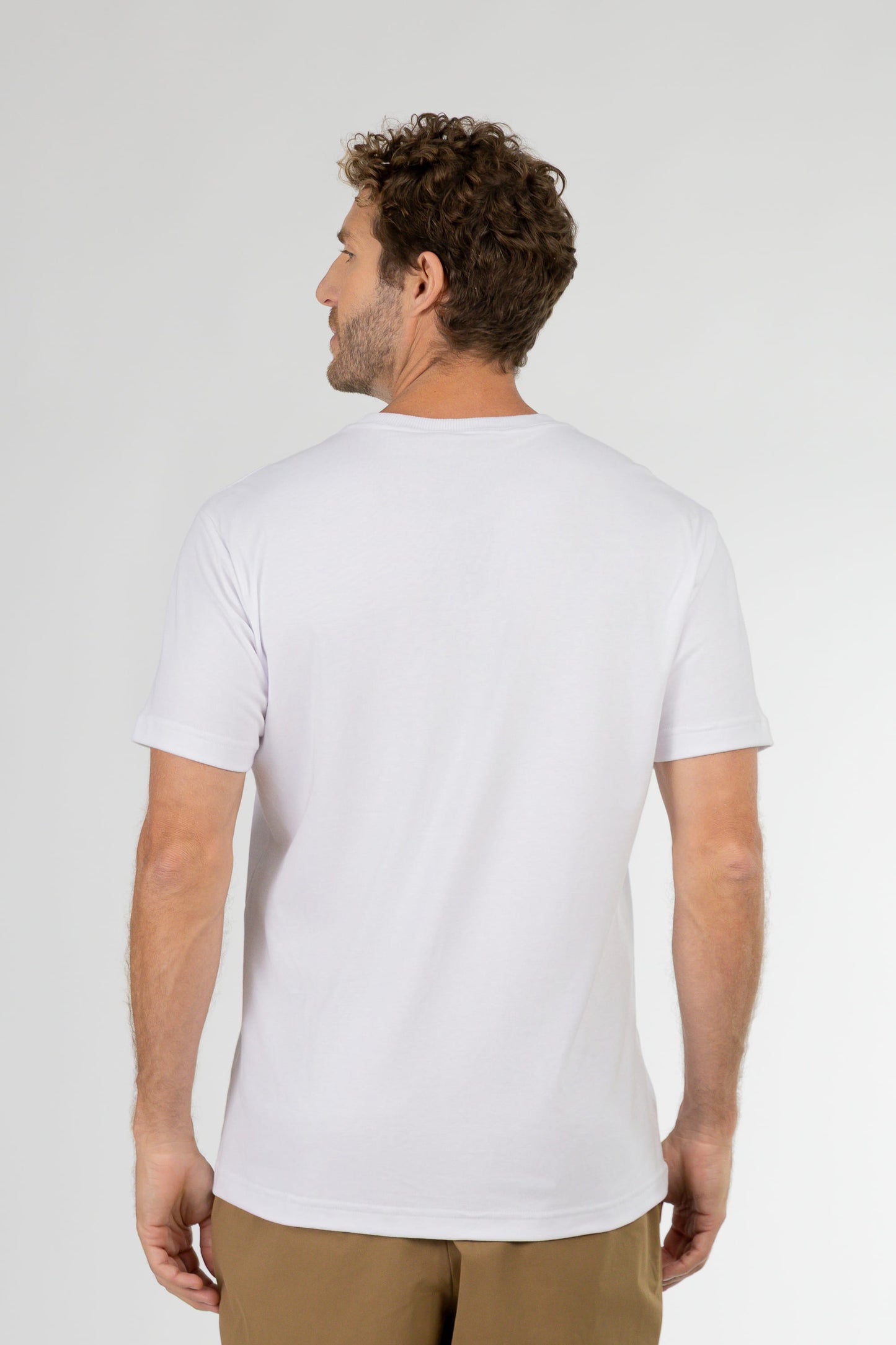 Camiseta Masculina em Suedine