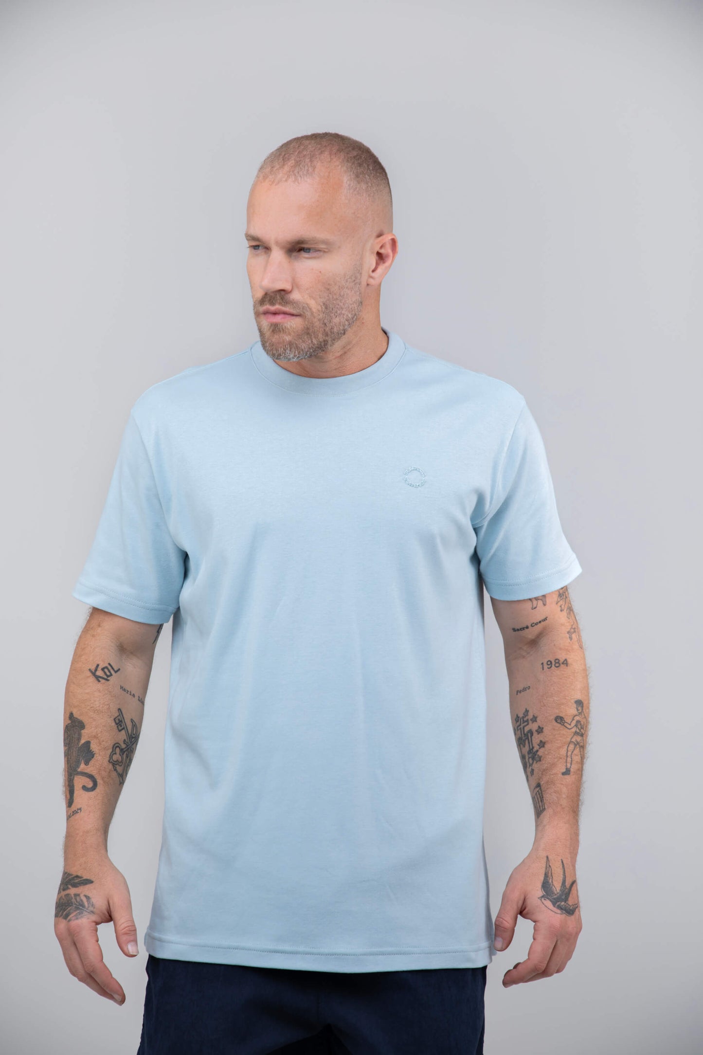 Camiseta Masculina em Suedine