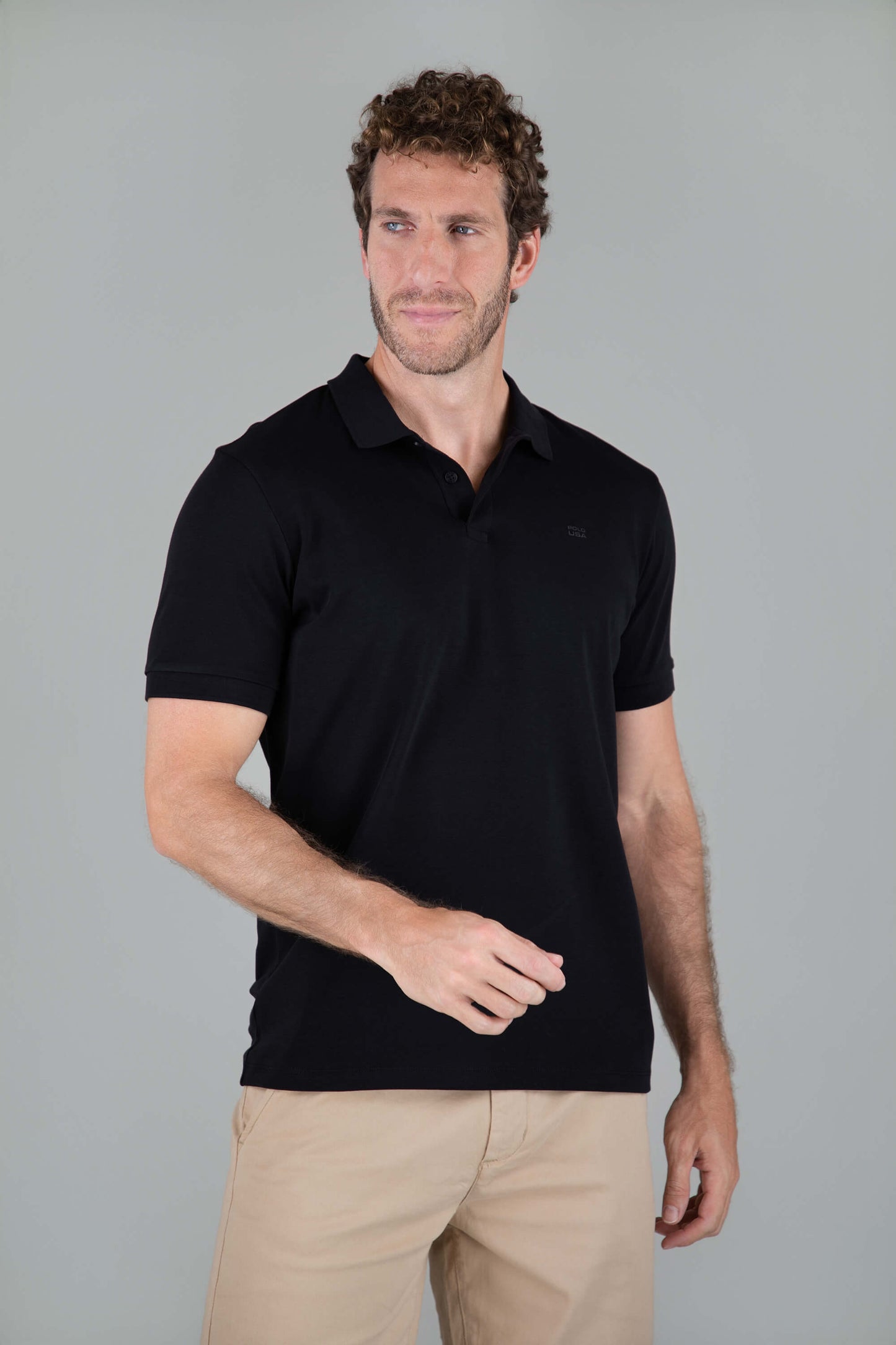 Camisa Polo Masculina Pima