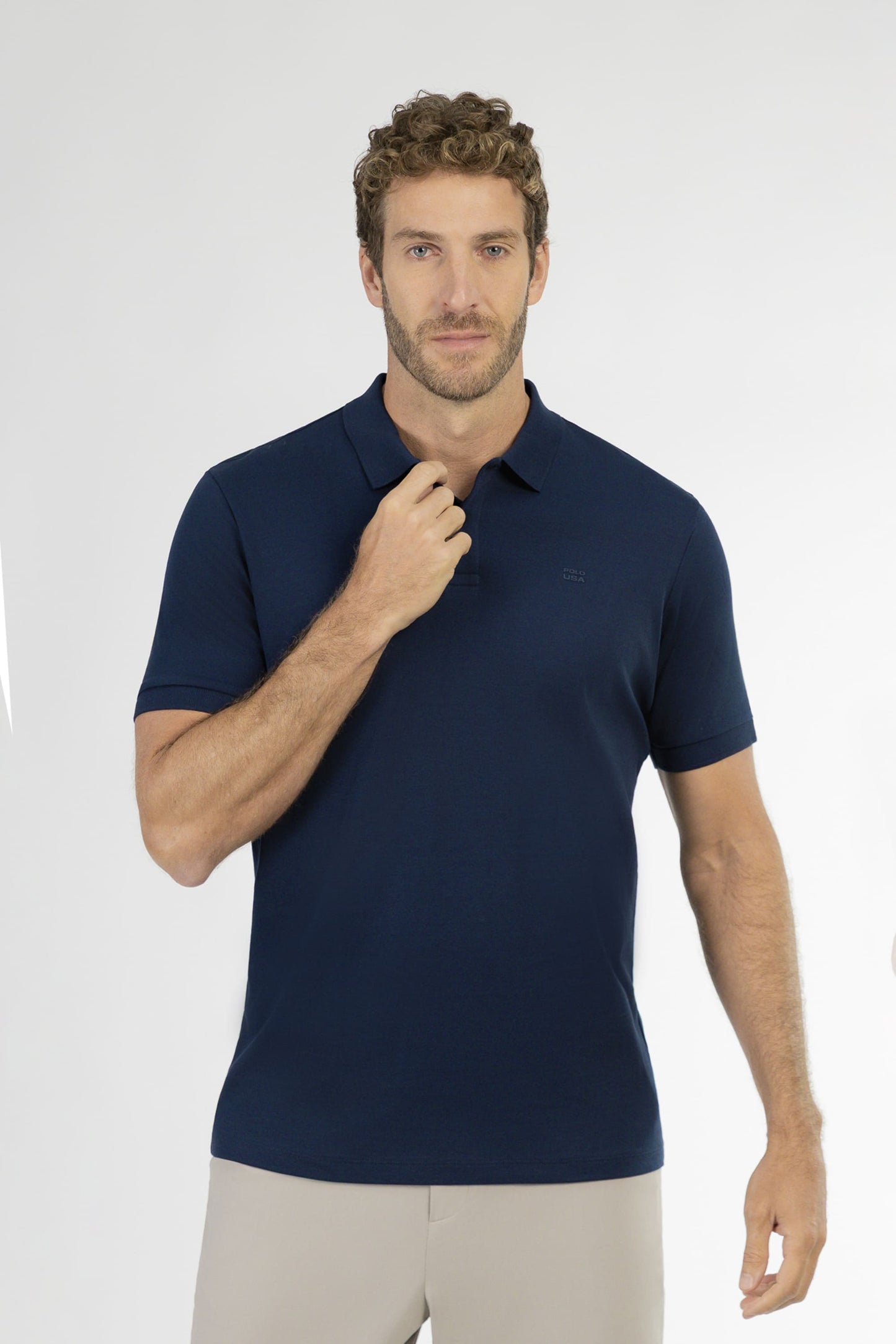Camisa Polo Masculina Pima
