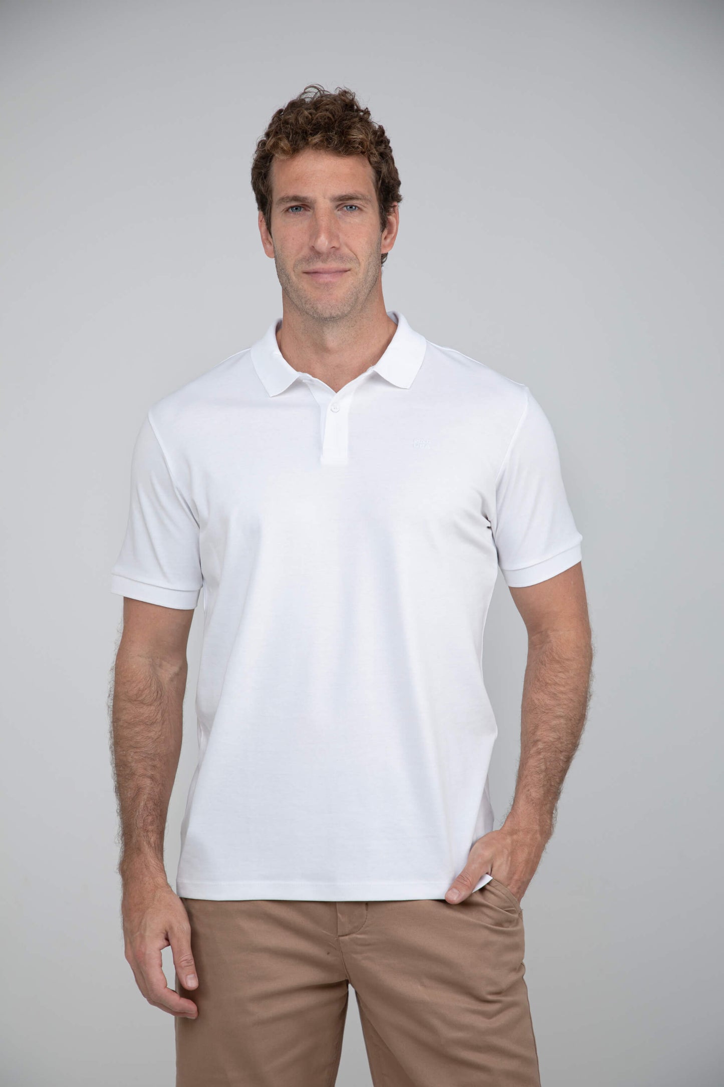Camisa Polo Masculina Pima